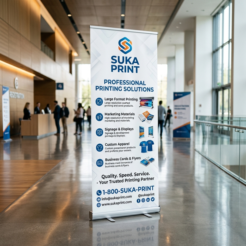Retractable Pull-Up Banner